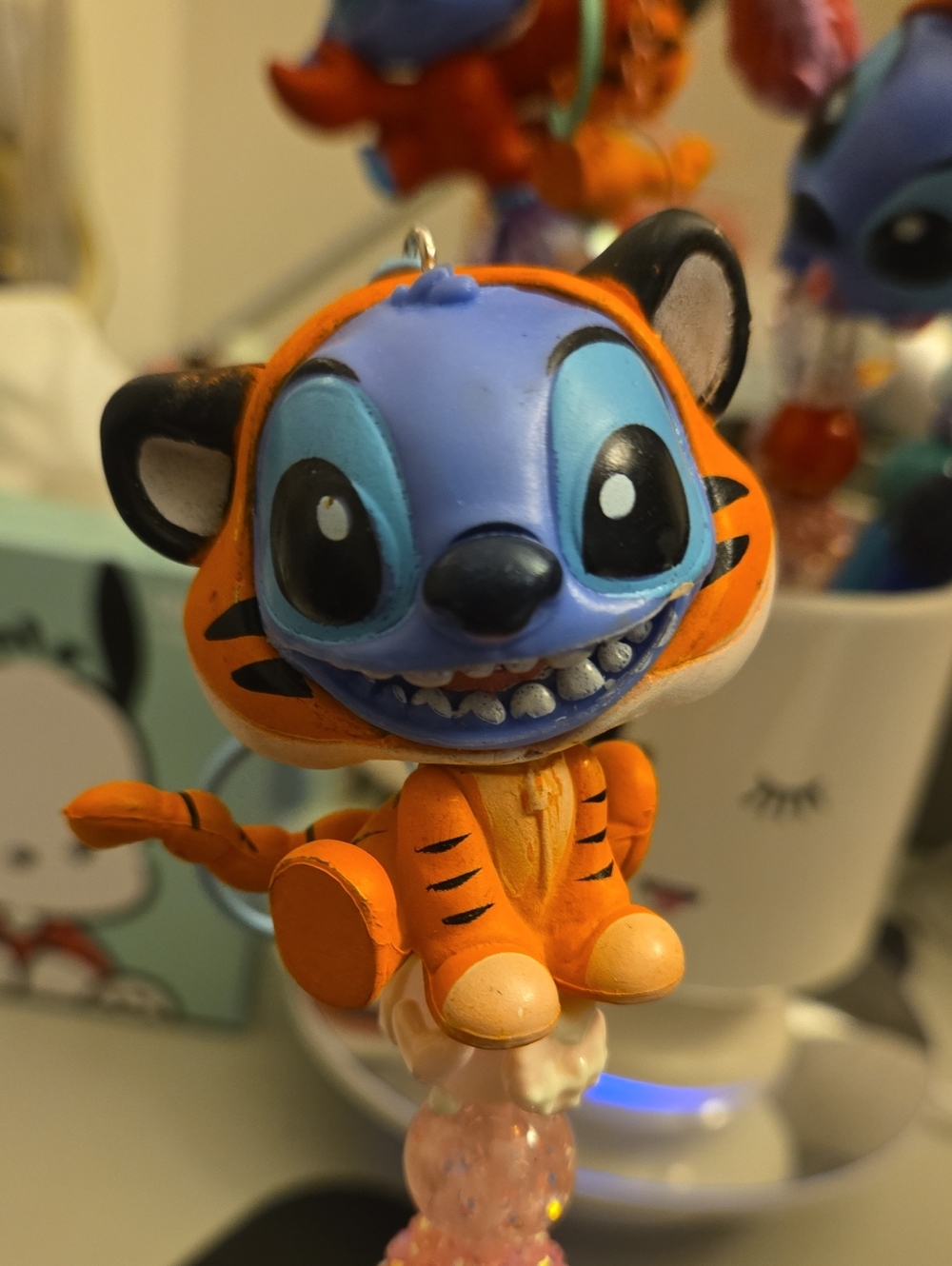Stitch In Beadable Pen With Cosbi Outfit As Lion